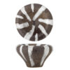 Ladris Bowl, Brown, Stoneware