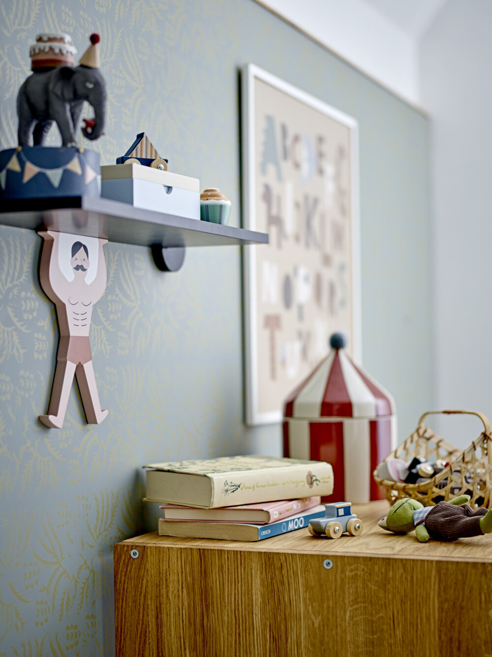 Rossaio Shelf, Black, MDF - Image 3