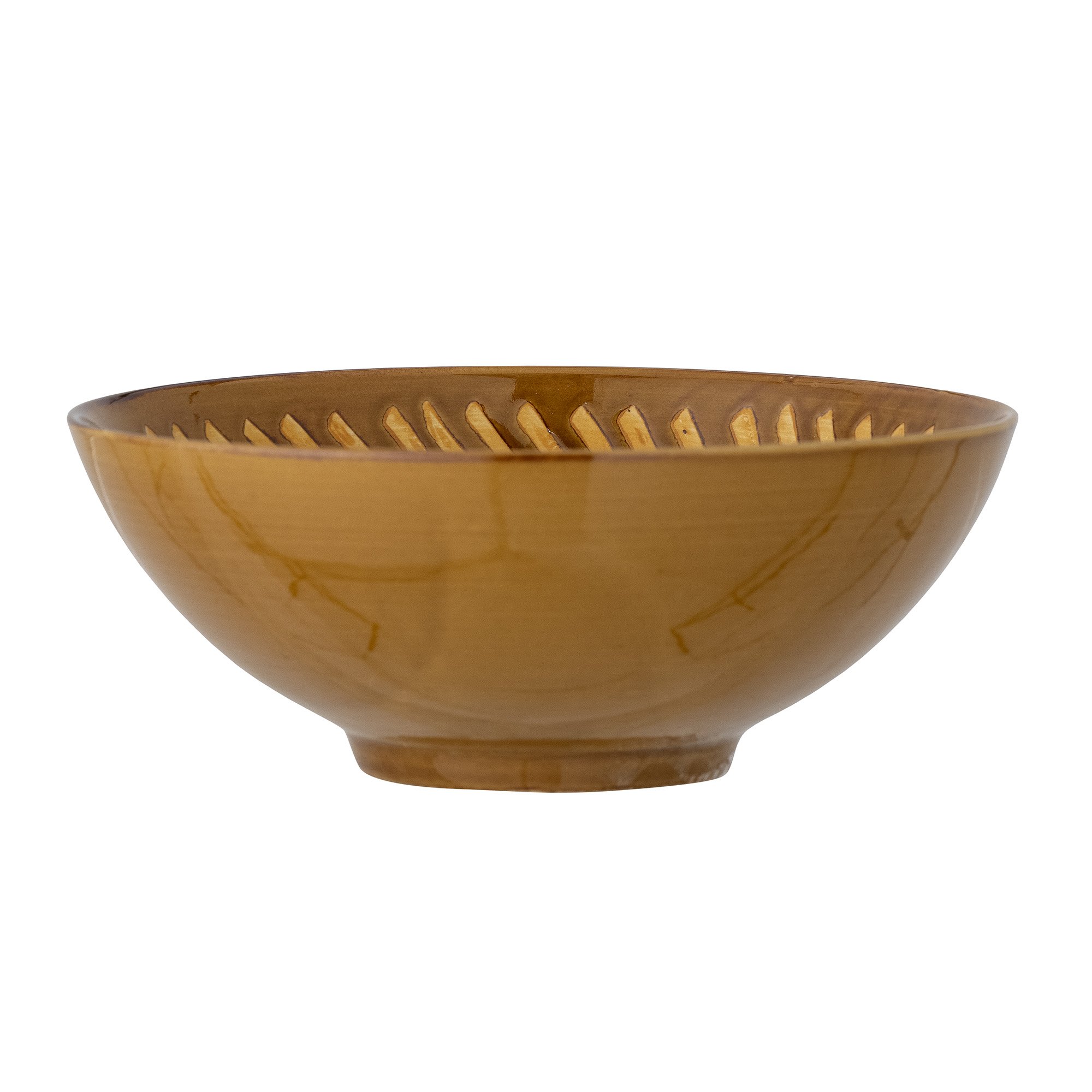 Heikki Bowl, Brown, Stoneware - Image 2