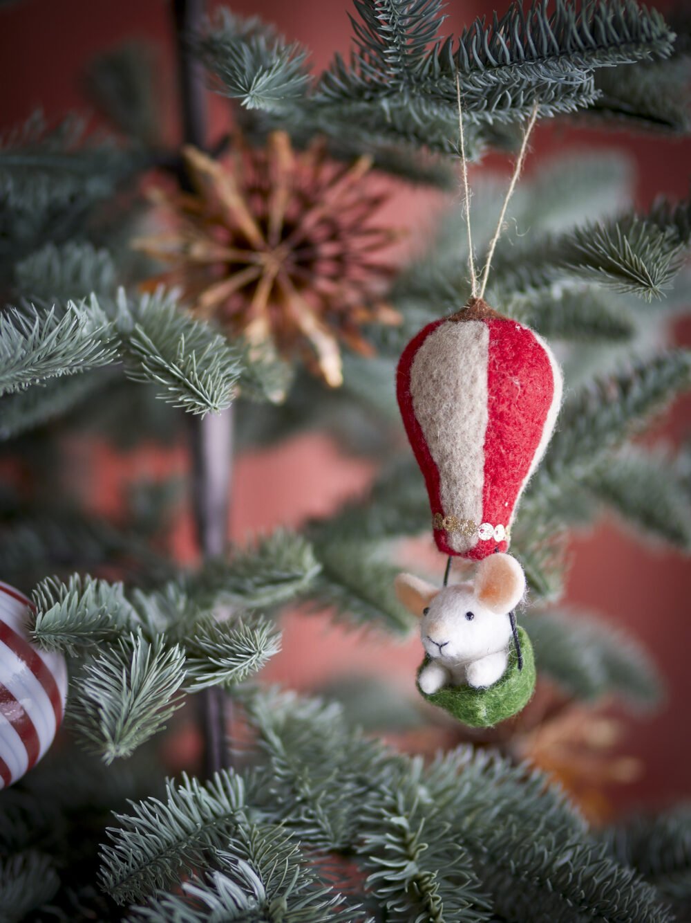 Peo Ornament, Green, Wool - Image 3