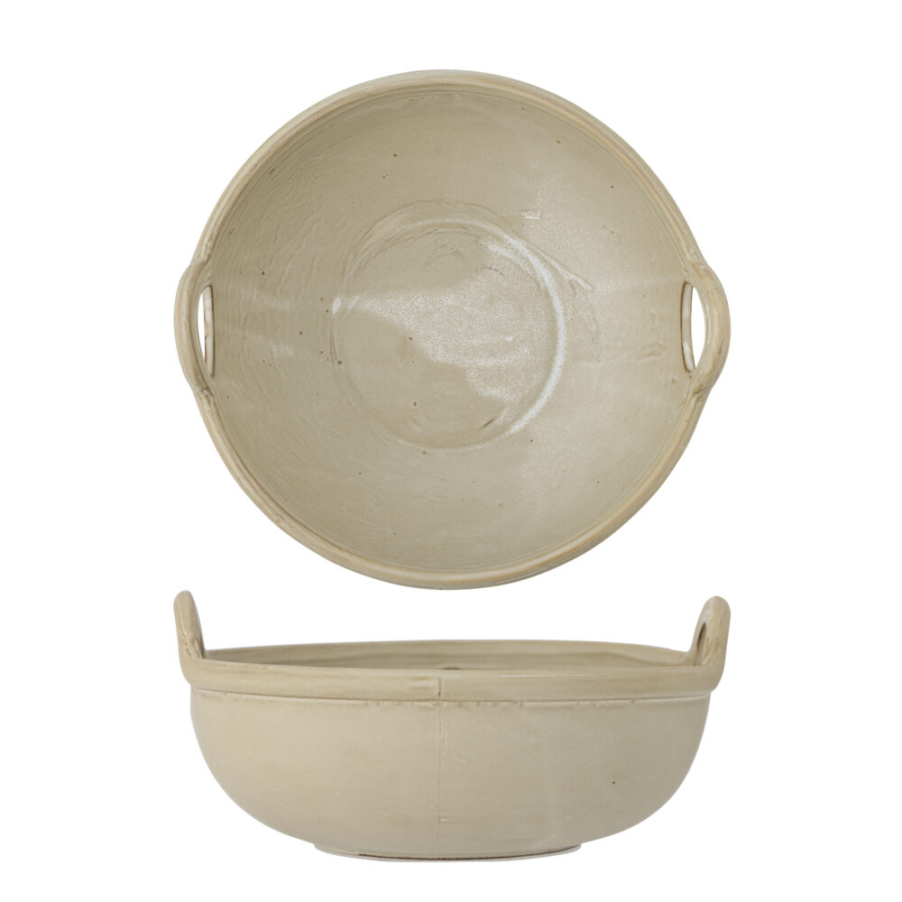 Janti Bowl, Grey, Stoneware