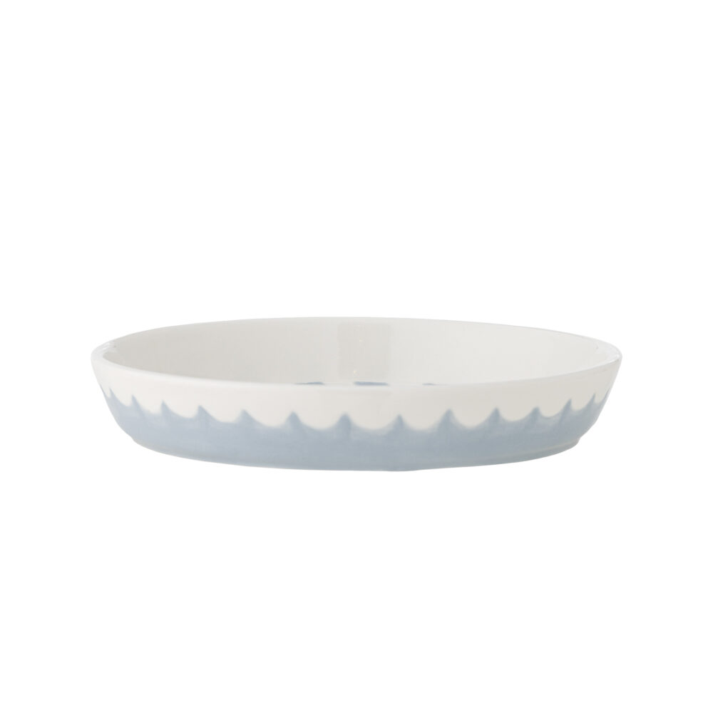 Lively Serving Plate, Blue, Stoneware - Image 3
