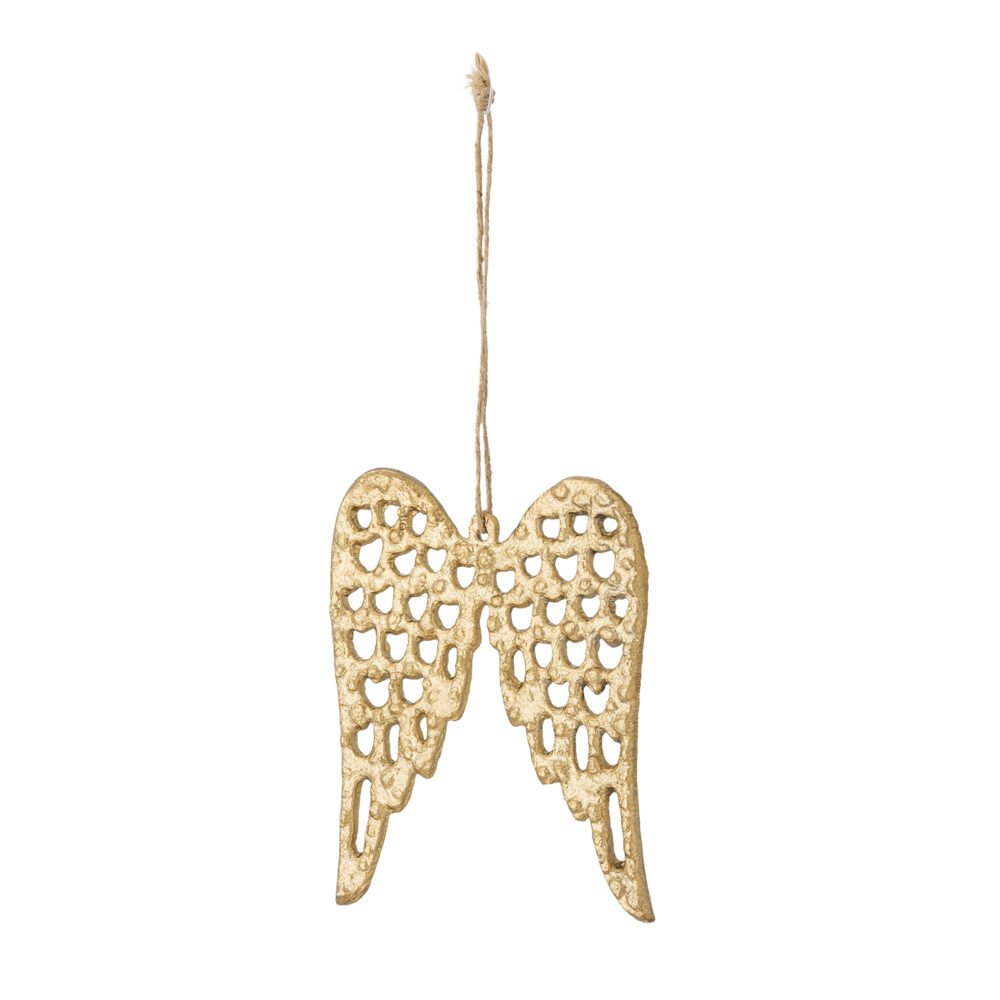Angelie Ornament, Gold, Aluminum