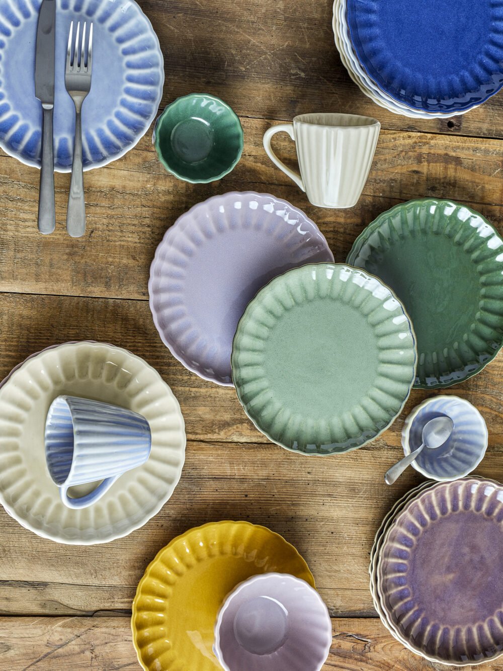 Latina Plate, Rose, Stoneware - Image 5
