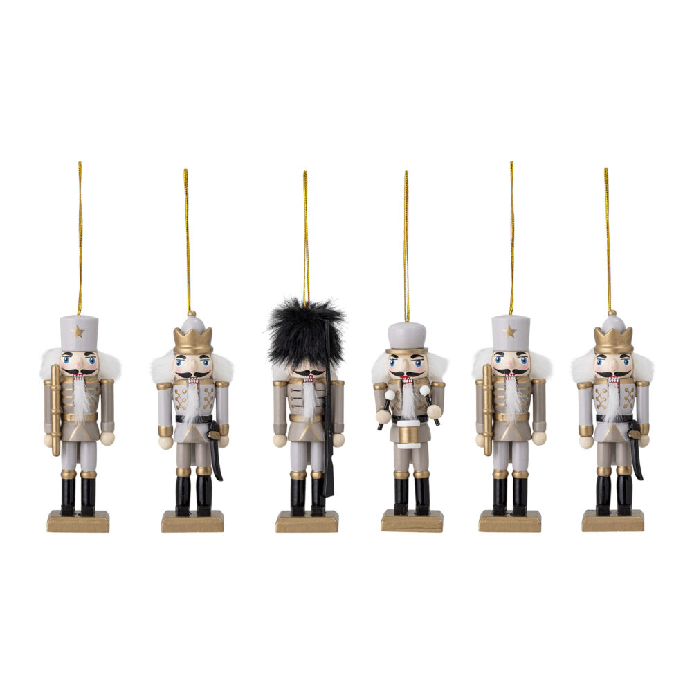 Nikita Ornament, Gold, Pine