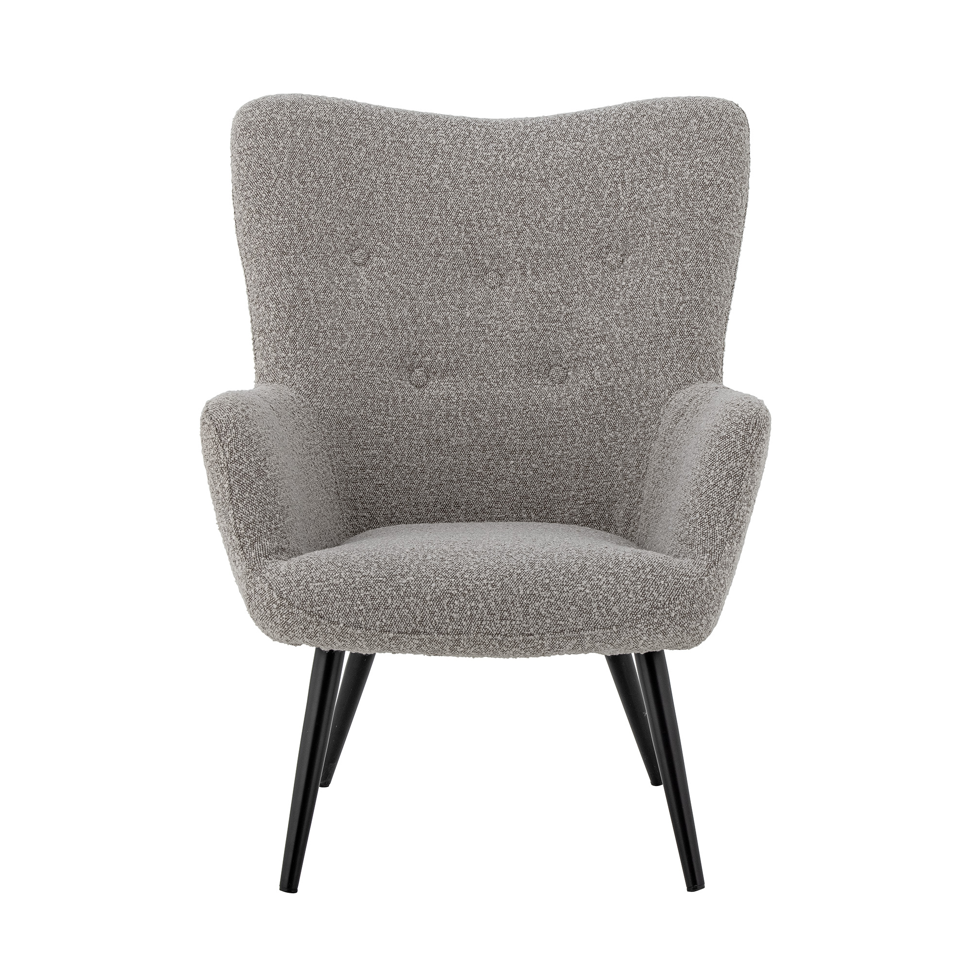 Perry Lounge Chair, Nature, Polyester
