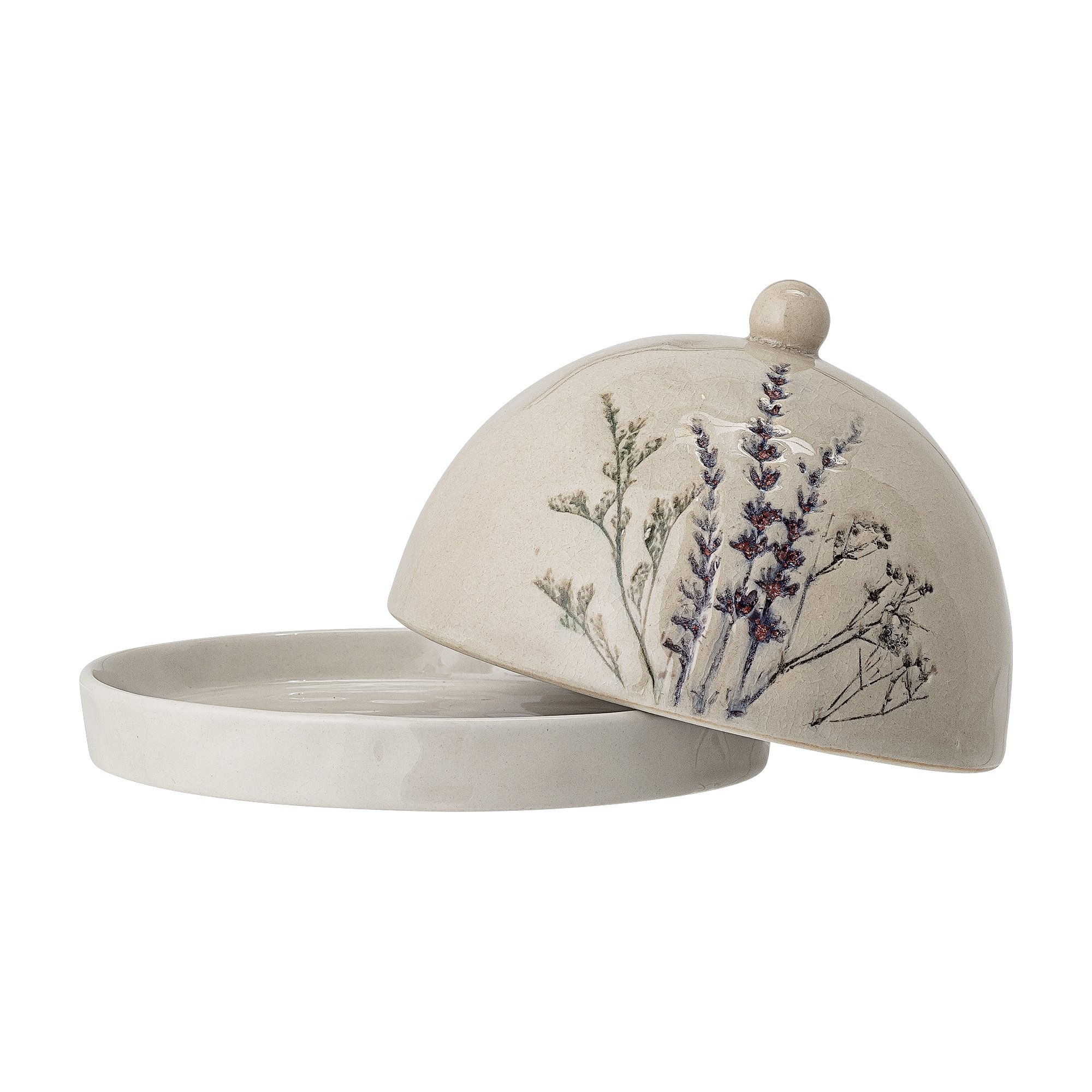 Bea Butter Box, Nature, Stoneware - Image 2