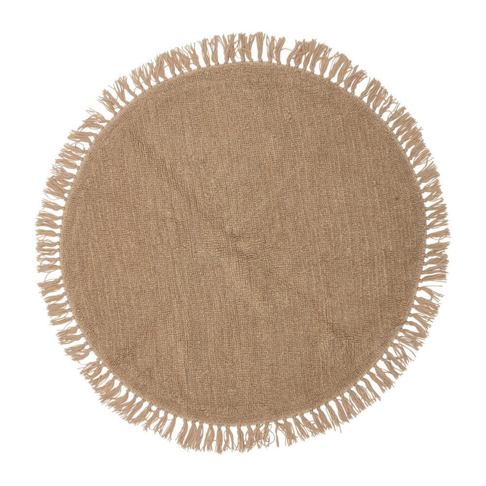 Lenea Rug, Brown, Wool