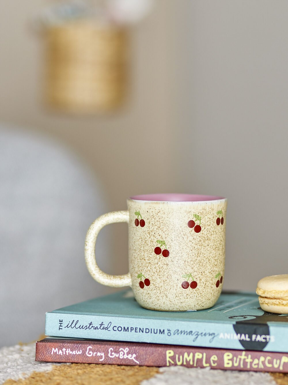Cherry Cup, Nature, Stoneware - Image 3