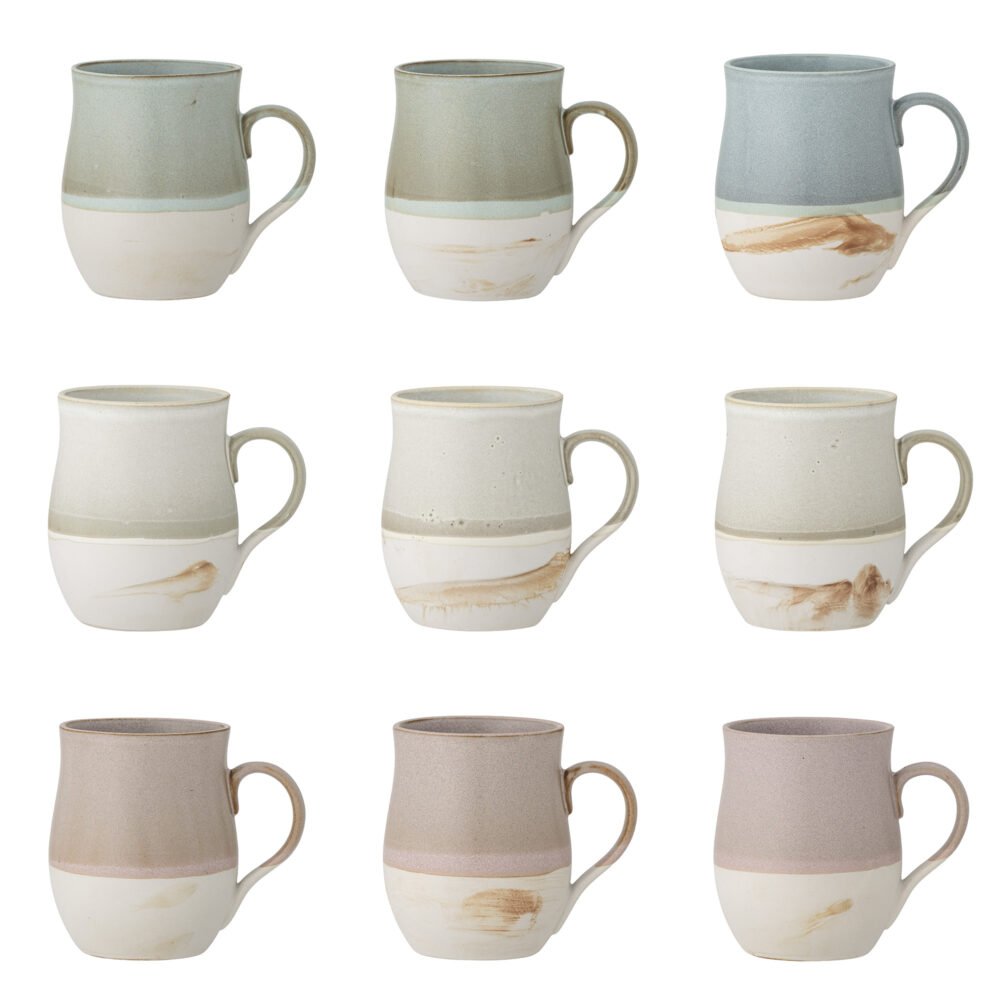 Ash Mug, Blue, Stoneware - Image 3