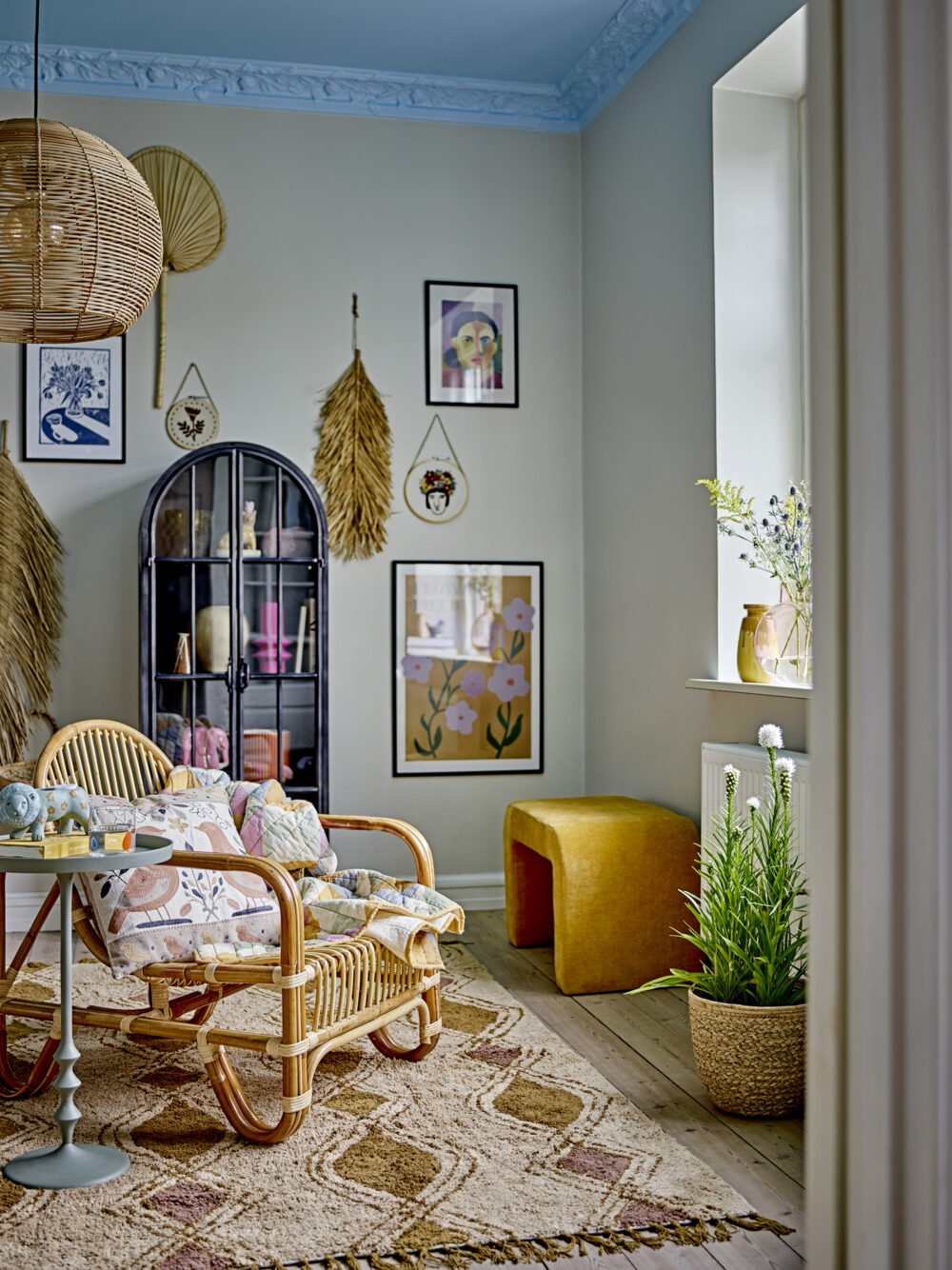 Baal Lounge Chair, Nature, Rattan - Image 6