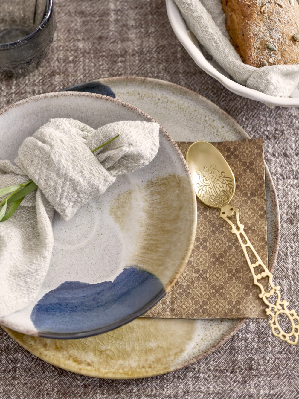Vishal Napkin, Brown, FSC® Mix, Paper - Image 2