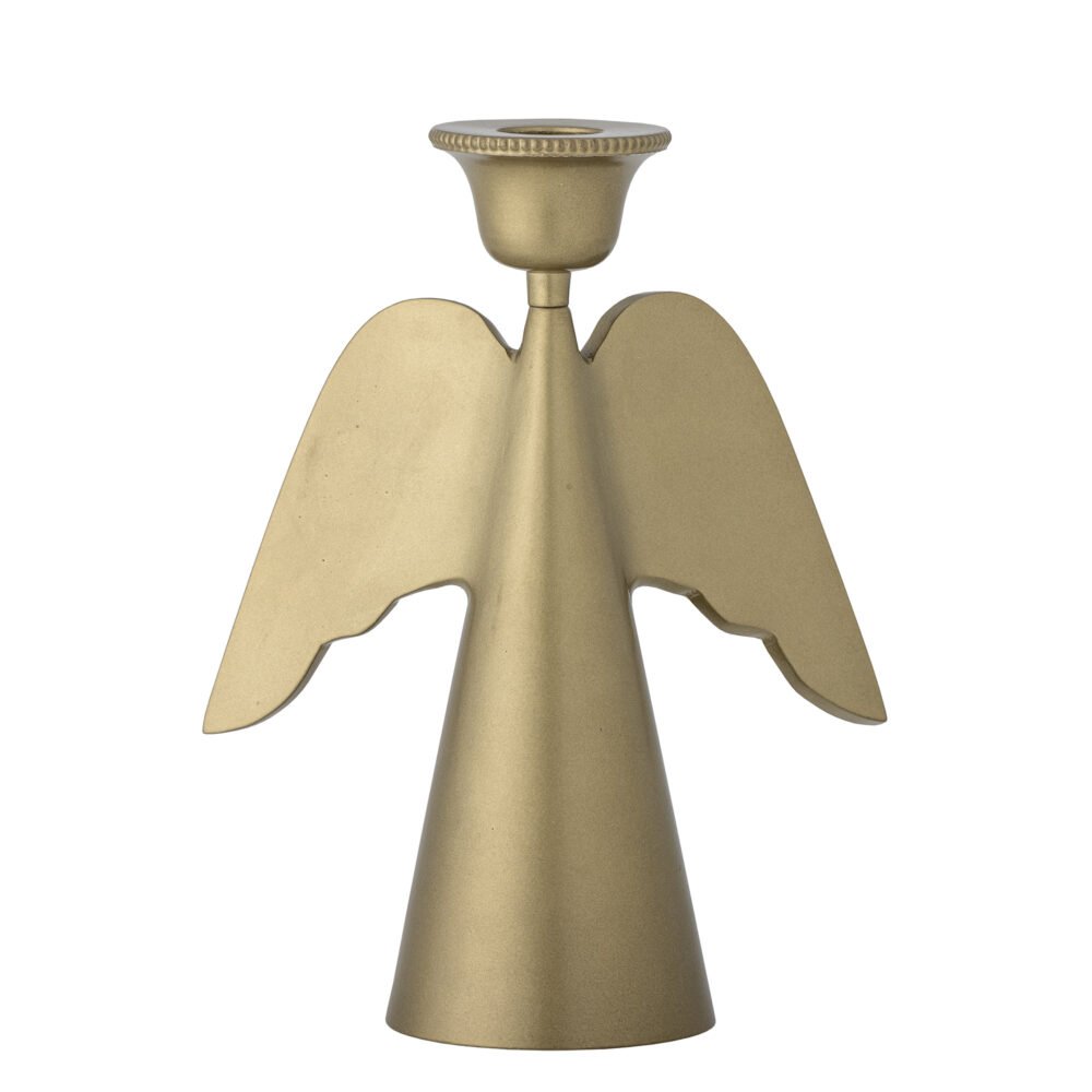 Marica Candle Holder, Brass, Aluminum