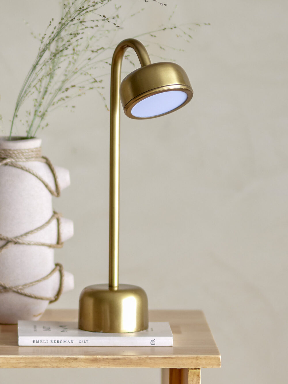 Nico Portable Lampe, Rechargeable, Brass, Metal - Image 6