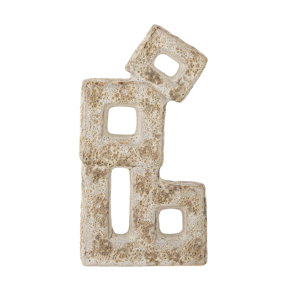 Caine Deco, White, Stoneware