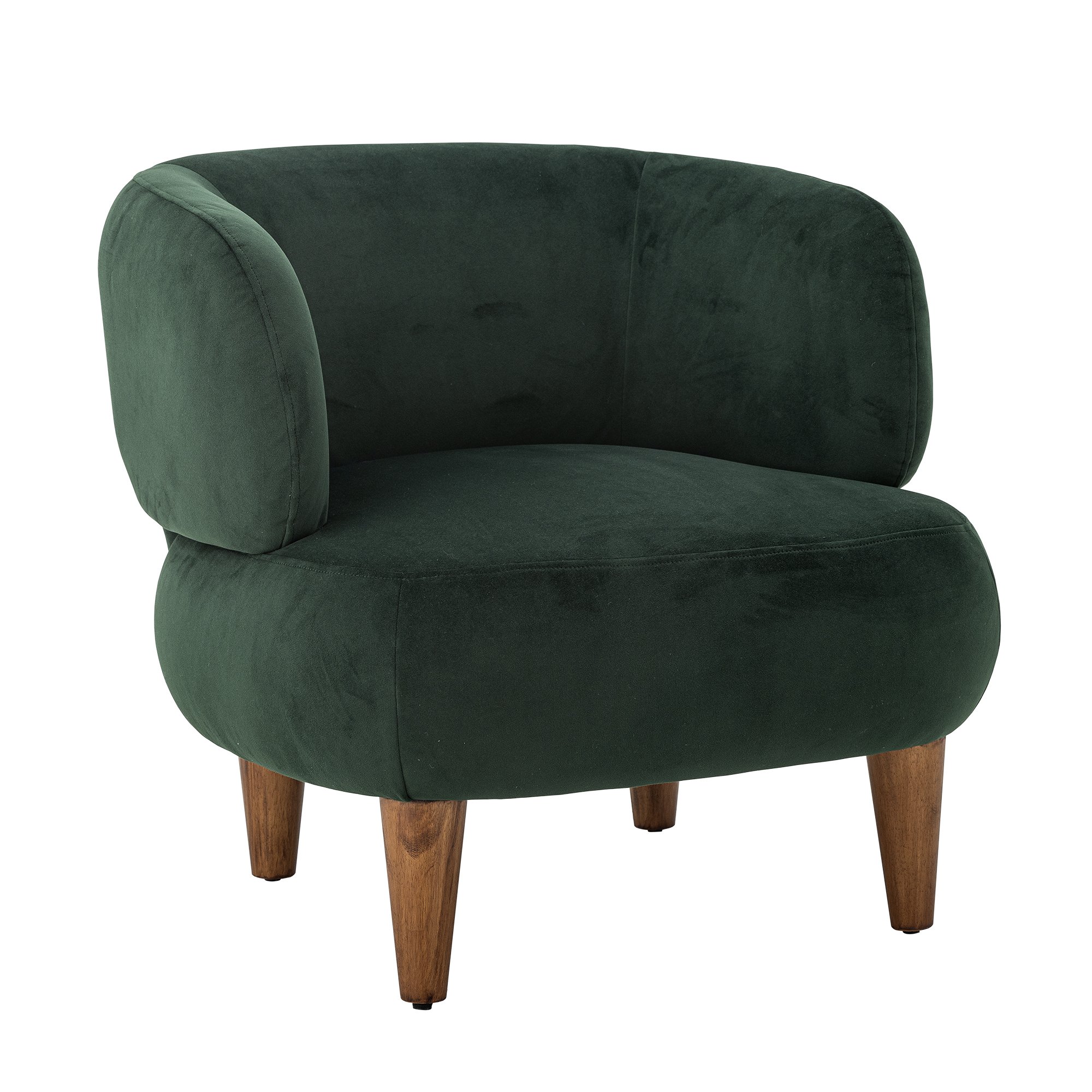 Ruperta Lounge Chair, Green, Polyester - Image 4