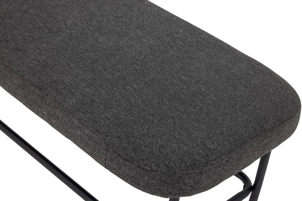 Farell Bench, Grey, Polyester - Image 4