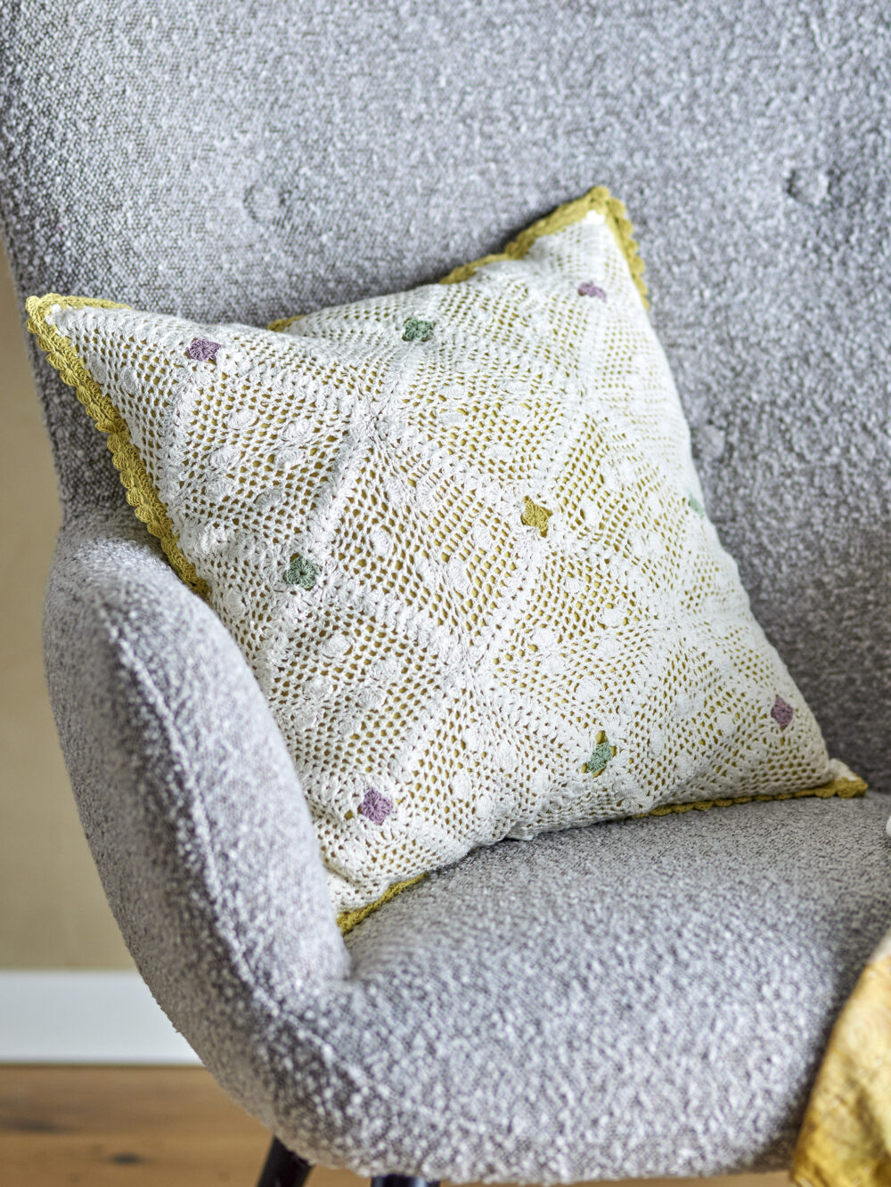 Rovigo Cushion, Nature, Cotton - Image 4