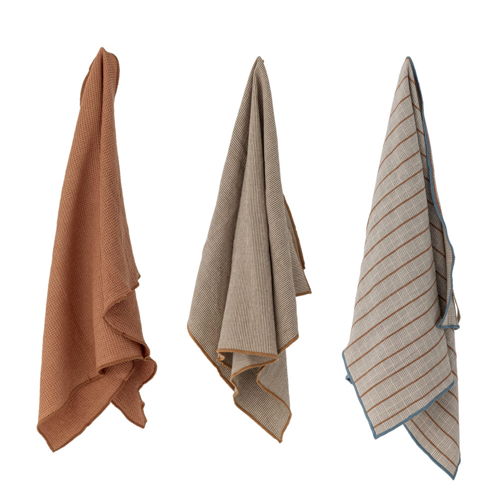 Treviso Kitchen Towel, Nature, Cotton