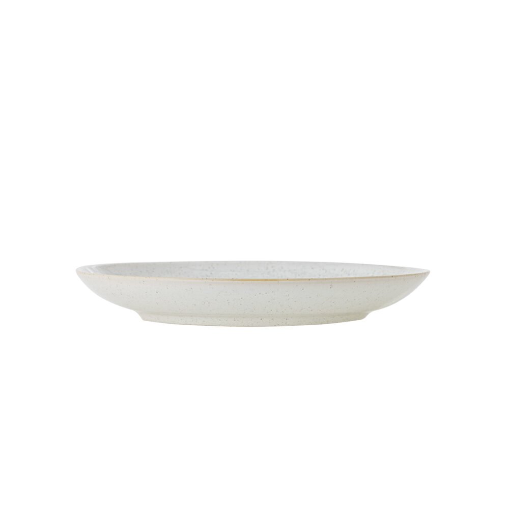 Addison Plate, White, Stoneware - Image 3