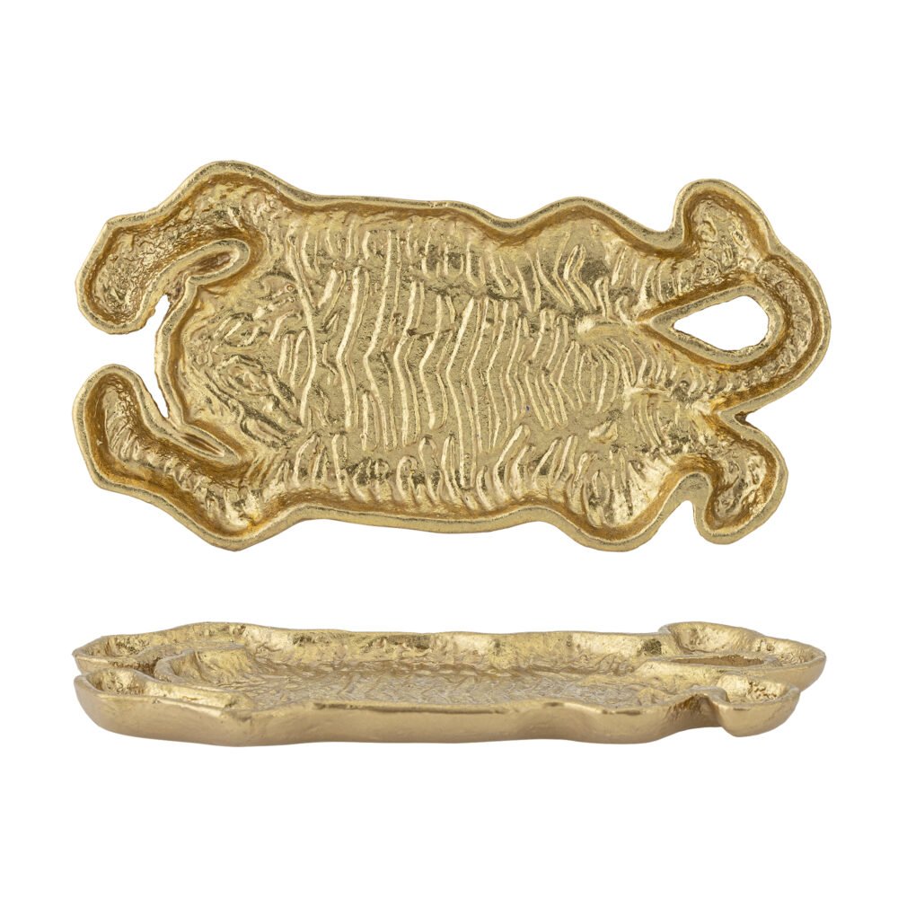 Lester Tray, Gold, Cast Iron
