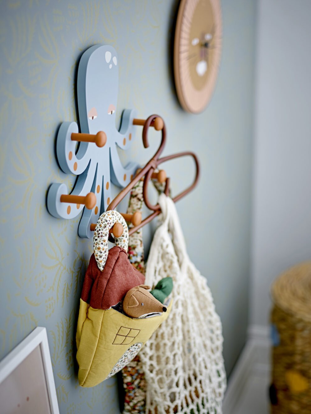 Aranya Hanger, Brown, Rattan - Image 2