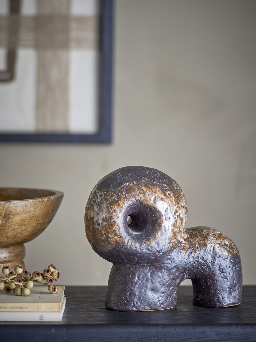 Bobby Deco, Black, Stoneware - Image 4