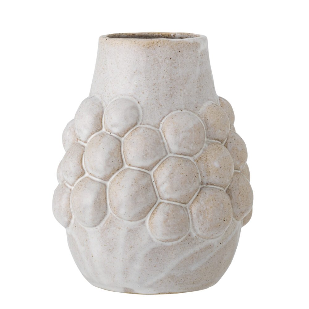 Poldor Vase, Nature, Stoneware