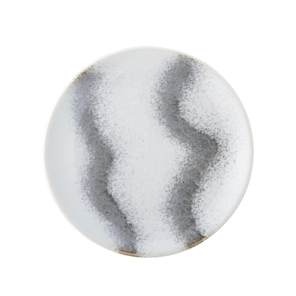 Paula Plate, Grey, Stoneware - Image 3
