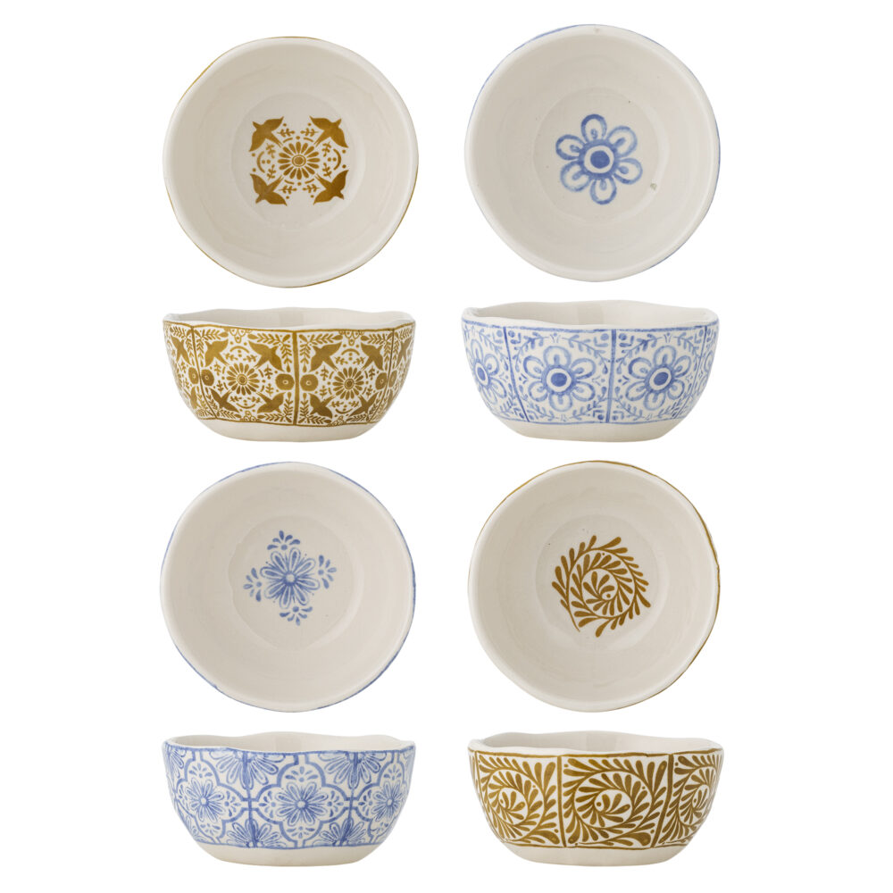 Milton Bowl, Blue, Stoneware