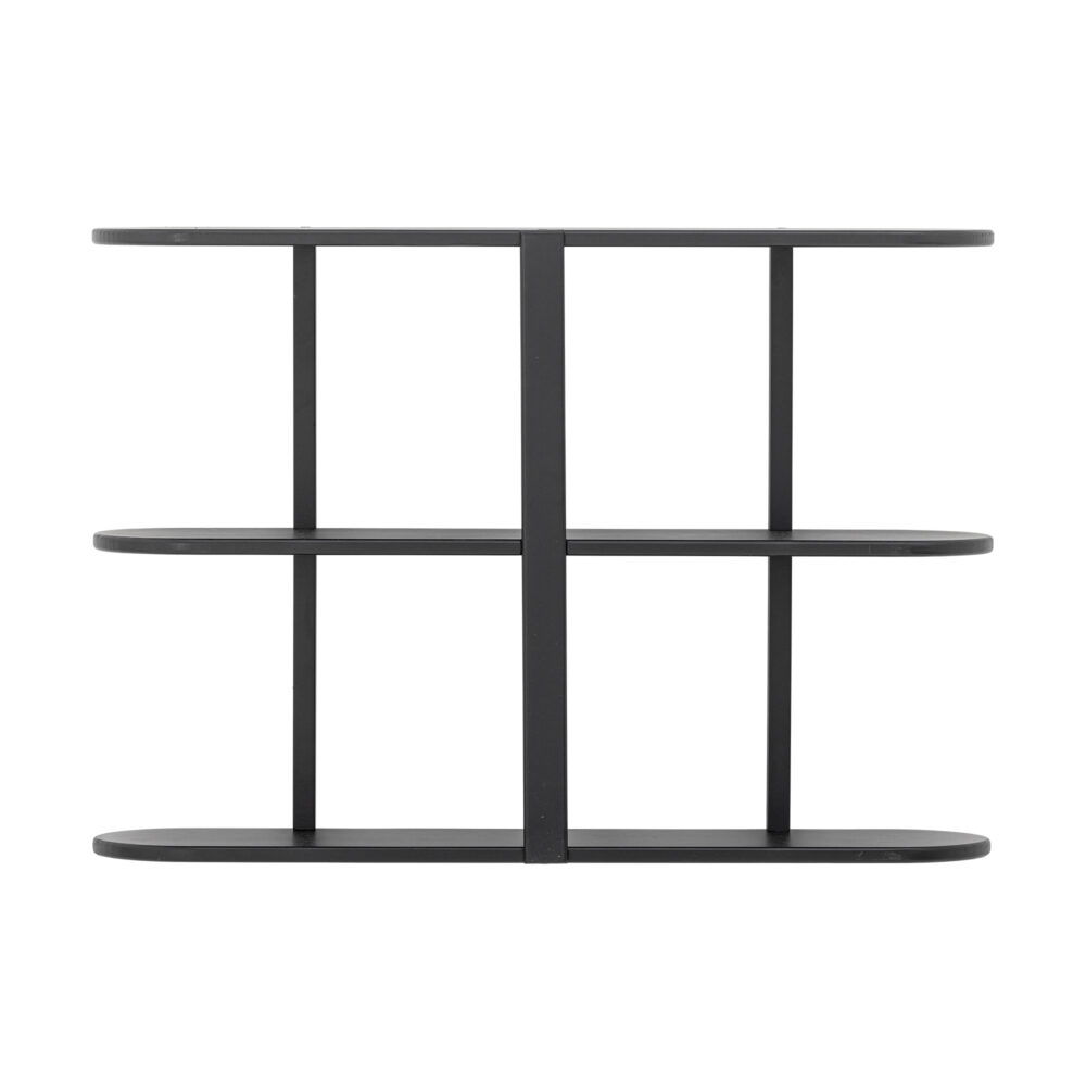 Vicente Shelf, Black, MDF