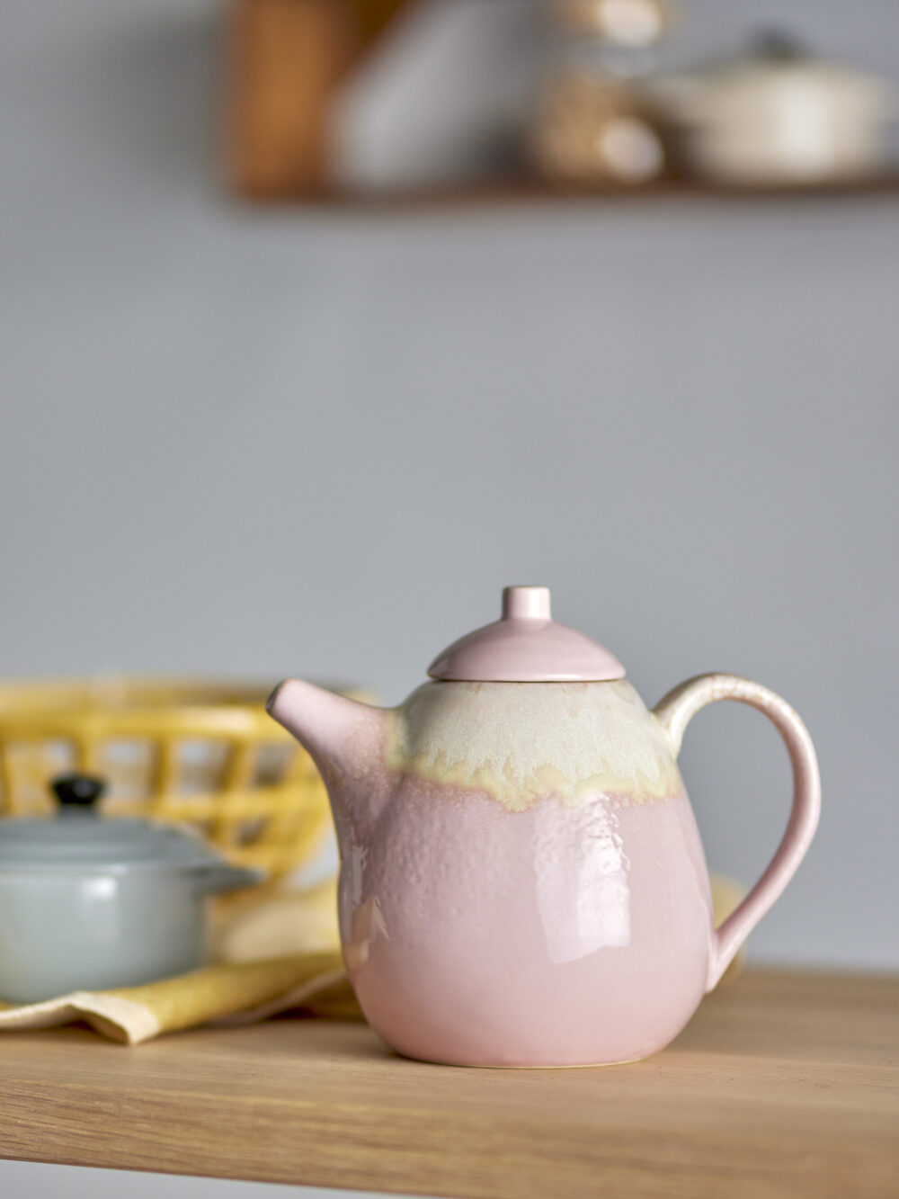 Louisa Teapot, Rose, Stoneware - Image 6