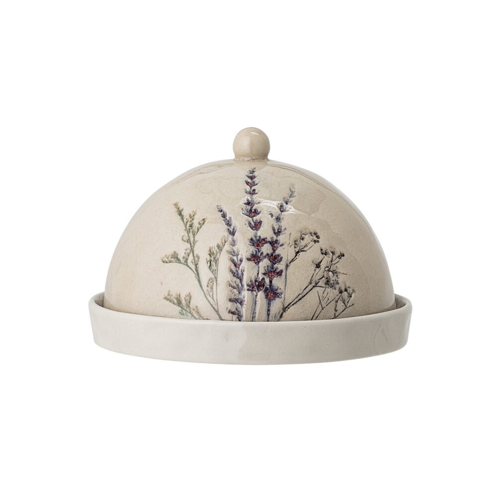 Bea Butter Box, Nature, Stoneware