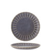 Latina Plate, Purple, Stoneware