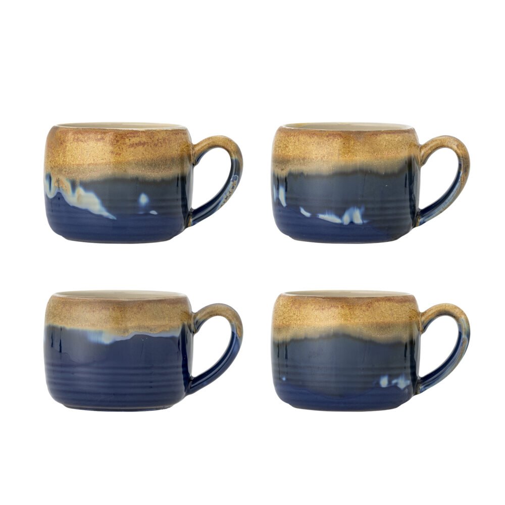 Sheen Mug, Blue, Stoneware