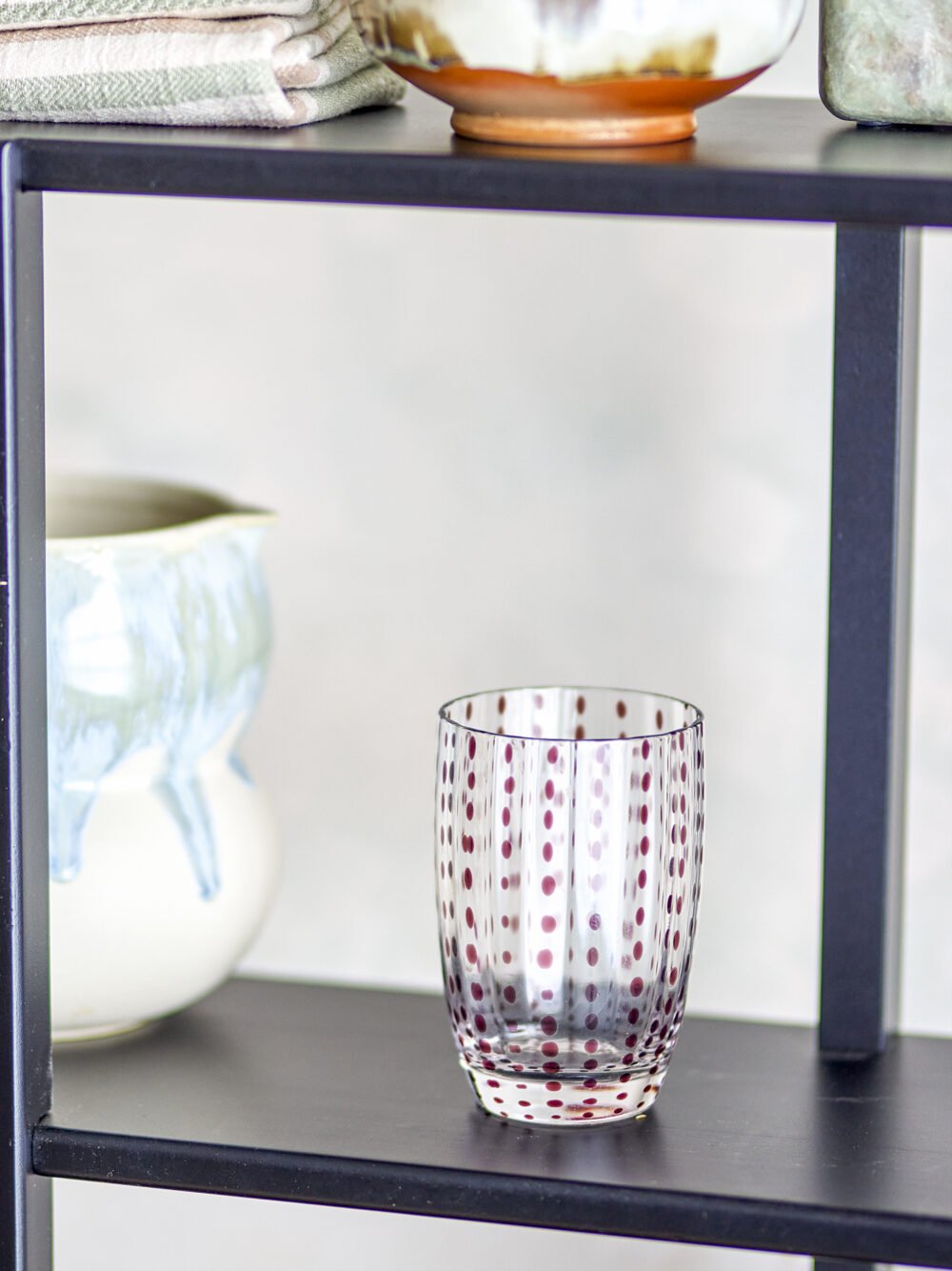 Brinley Drinking Glass, Brown, Glass - Image 3